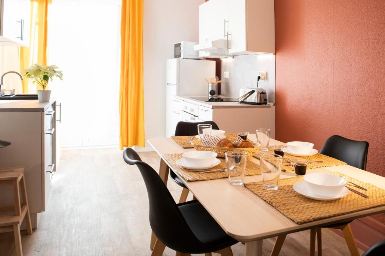 شقة Green Appart Le Chene Rouge Avec Jardin Prive مُلووز المظهر الخارجي الصورة