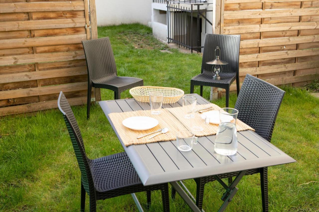شقة Green Appart Le Chene Rouge Avec Jardin Prive مُلووز المظهر الخارجي الصورة