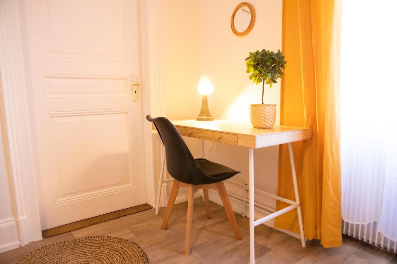 شقة Green Appart Le Chene Rouge Avec Jardin Prive مُلووز المظهر الخارجي الصورة