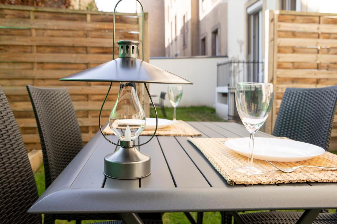 شقة Green Appart Le Chene Rouge Avec Jardin Prive مُلووز المظهر الخارجي الصورة