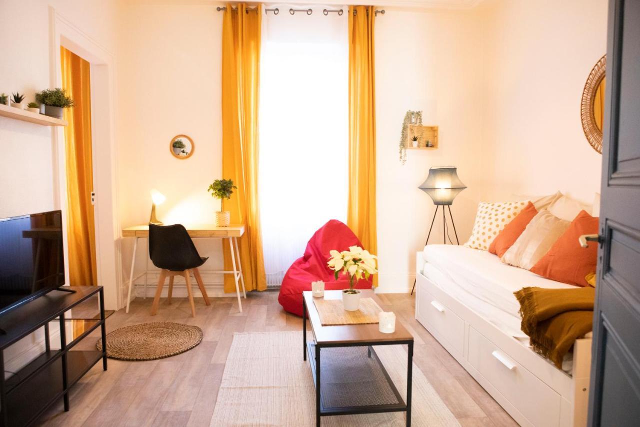 شقة Green Appart Le Chene Rouge Avec Jardin Prive مُلووز المظهر الخارجي الصورة